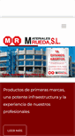 Mobile Screenshot of materialesrueda.com