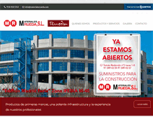 Tablet Screenshot of materialesrueda.com